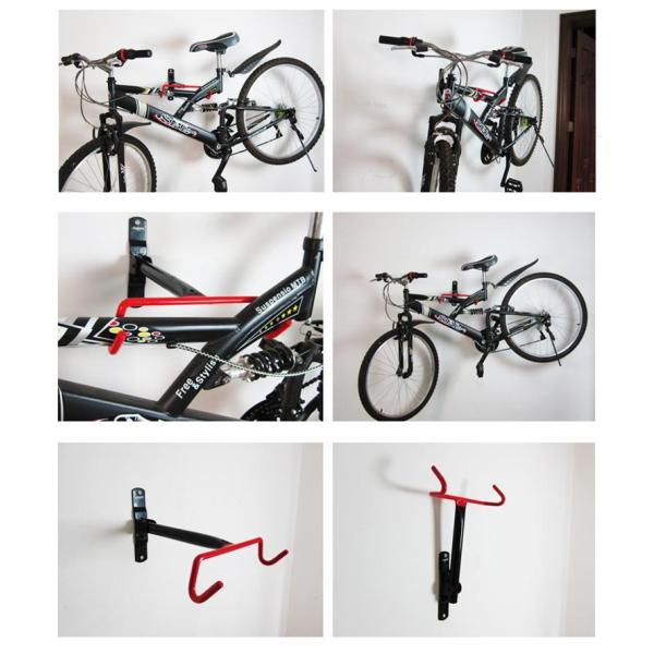 Beautiful and save space mountain bike wall display hook