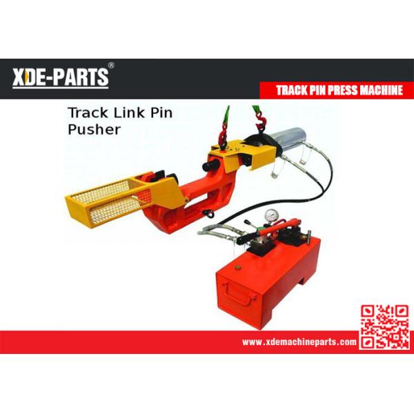 C type portable hydraulic track master link pin press remove machine