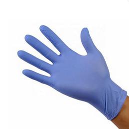 Quality Nitrile Disposable Protective Gloves Anti Saliva Smooth Touch Easy Wear wholesale