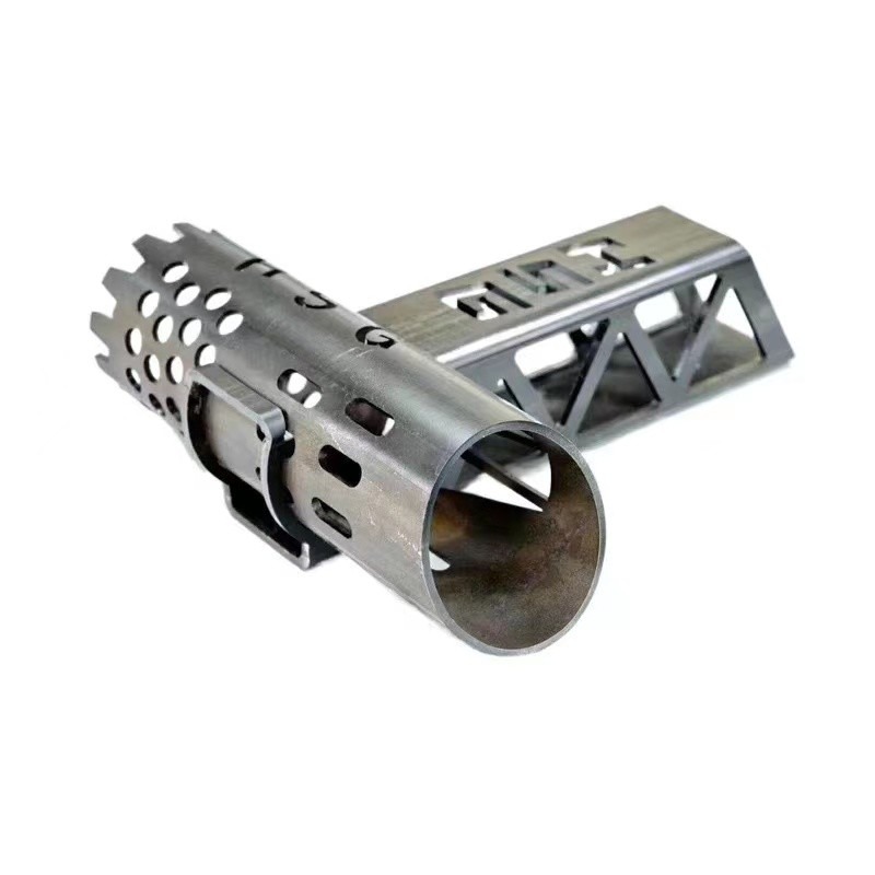 Quality 500mm Round CNC Tube Laser Cutting Metal Square Tube Fabrication wholesale