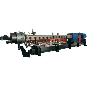 Powerful Carbon Steel Single Screw Plastic Extruder Machine Automatic