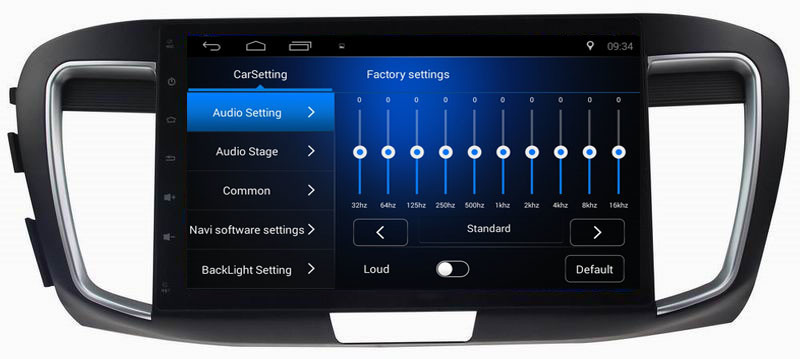 Ouchuangbo car gps multi media stereo android 8.1 for Honda Accord 9 (2.4 High) with MP3 MP4 USB AUX SWC