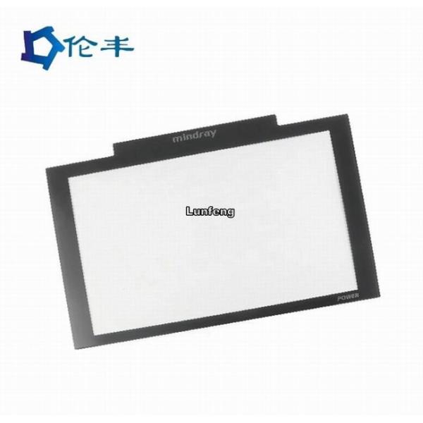4H Hardness PMMA Touch Panel 3M Adhesive Screen Printing Lcd Panel Overlay