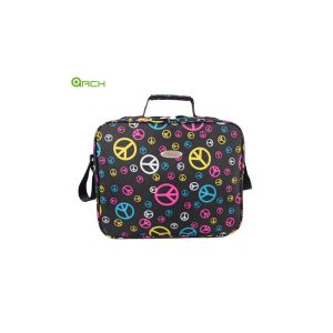 Printing 600D Duffel Travel Flight Bag with Top carry handle