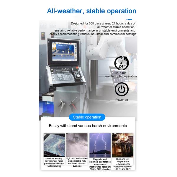 Actory OEM All in One Computer Rear-mount Cabinet Display PC Industrial 15.6 Inch Embedded Kiosk All in One PC Touch Full HD