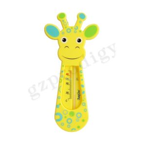 Quality Shatter Resistant Baby Bath Thermometer Odorless Cartoon Shape wholesale