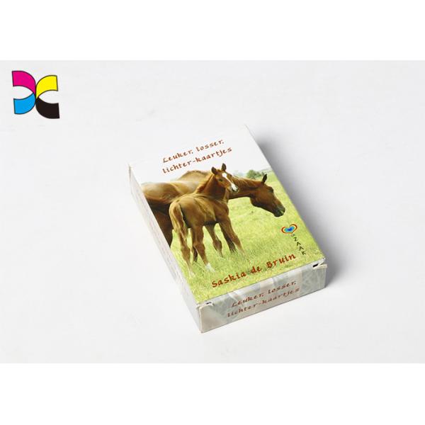 Playing Card Printing Services Two Side Glossy Art Paper 200gsm Eco Friendly