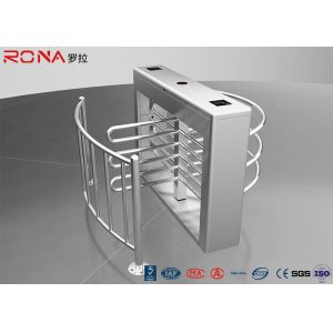Quality Pedestrian Swing Barrier Waist Height Turnstiles Entrance RIFD Access Control wholesale
