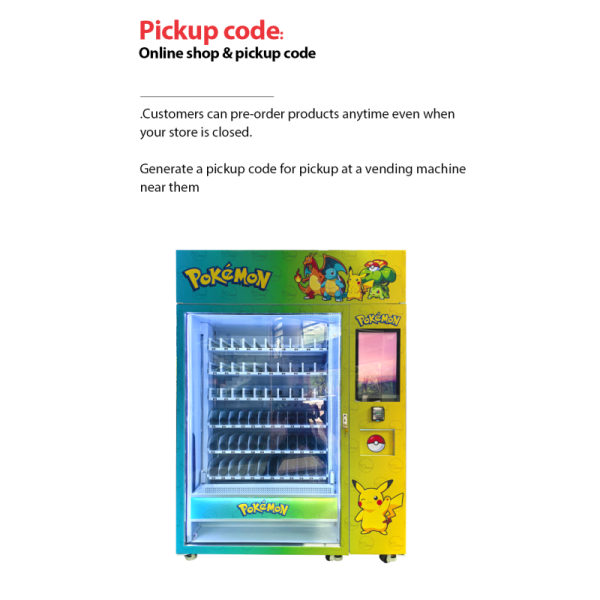 Big Capacity Pokémon & TCG Card Elevator Vending Machine for Card Shops, Collectors & Vending Operators
