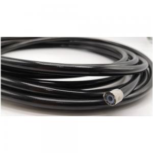 China I.D 1/8'' High Pressure 304SS Braided PTFE Brake Hose With PVC Cover on sale