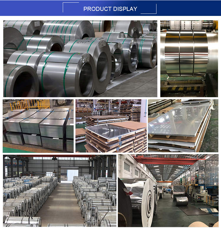 Sheet Plate Coil Strip API Certificate Grade 201 304 410 430 SS Cold Rolled Stainless Steel ASTM 316 Per Kg with Certificate