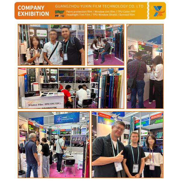 7.5 mil Hydrophobic TPU Paint Protection Film Clear Non-Yellowing PPF Paint Protection Film