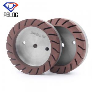 China Toothed Resin Grinding Wheel Speed RPM No Scratch Cup Shape Brown on sale