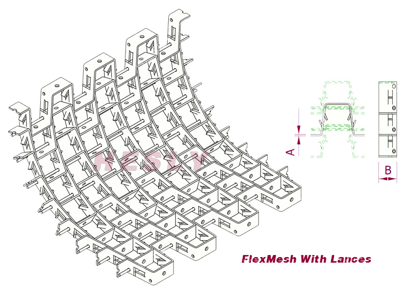 flexible mesh lances China Supplier