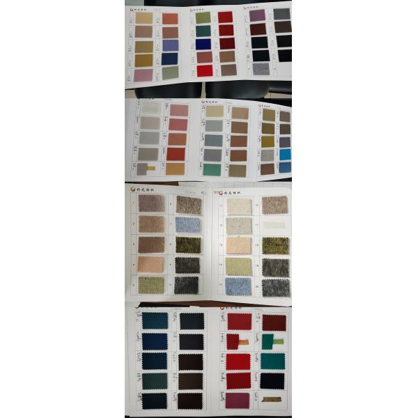 Dyed Pattern Thermal Woven 100% Wool Fabric For Coat Medium Weight