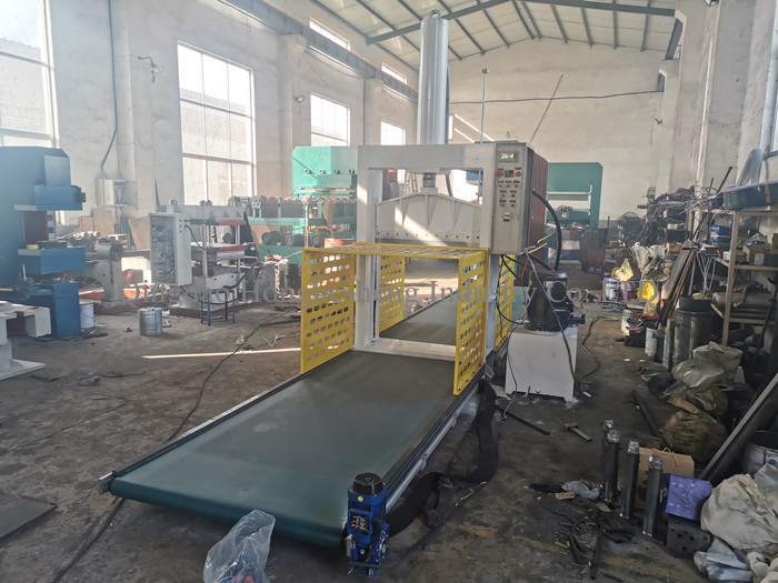 Vertical Hydraulic Guillotine Rubber Bale Cutter Single Blade Plastic Cutting Machine