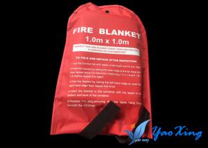 Quality C-Glass Heat Resistant Blanket / Emergency Fire Blanket For Light Fire Occasions And Esacpe wholesale