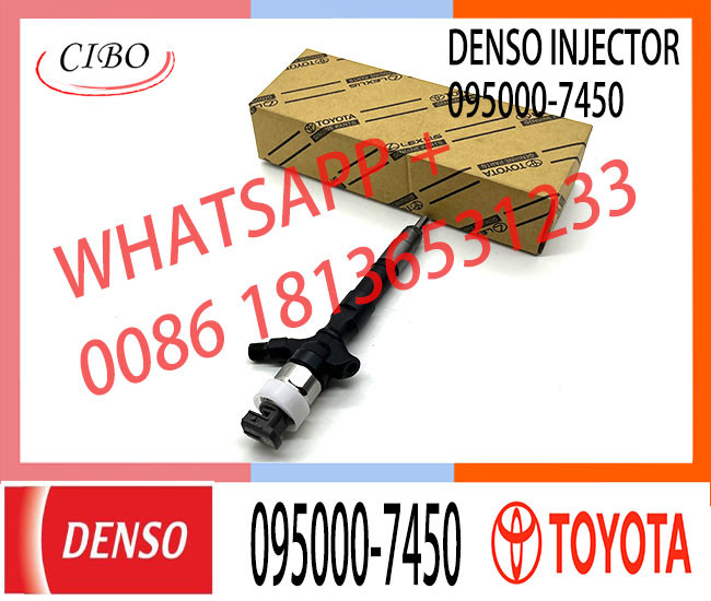 0950007450 Genuine Diesel Injector 23670-30290 23670-39165 095000-7450 for Toyota Dyna 3.0 d, 1KD-FTV, D-4D, Dutro, 300,