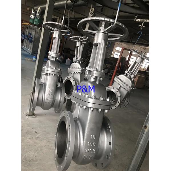 DN400 WCB PN25 cast steel gate valve factory with good quality and competitive price