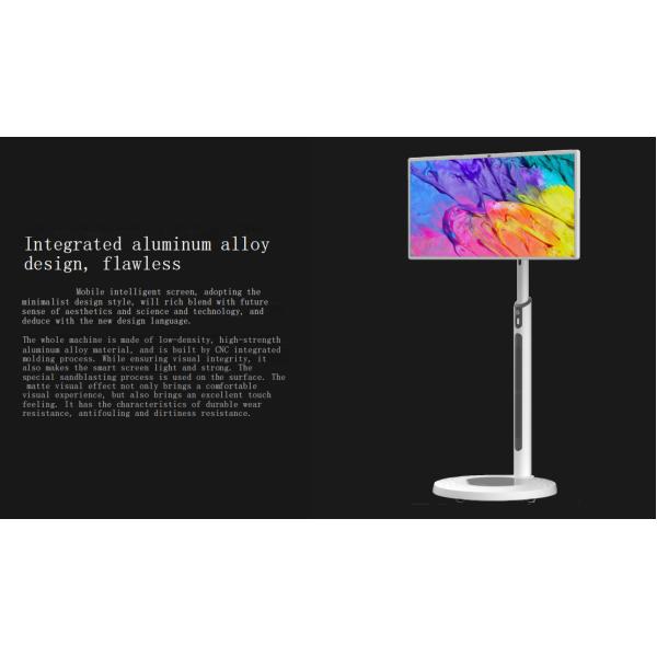 32 Inch Touch Screen Portable Mobile Smart Screen With Stand