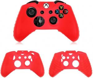 China Soft Protector Cover For Microsoft Xbox One Controller - Color Red on sale