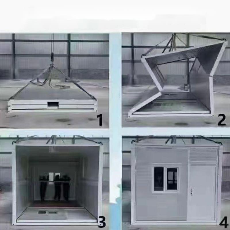 Compact Foldable Container House for Hospital Construction Site Direct Wholesal