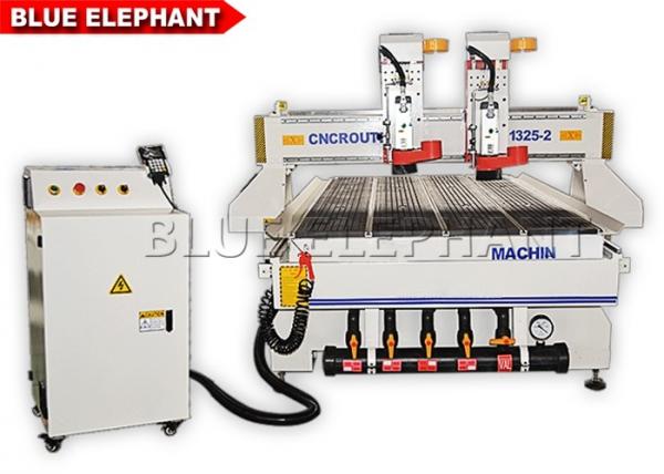 Cheap Servo Motor Multi - Head CNC Router 3axis Engraving And Cutting Machine for sale