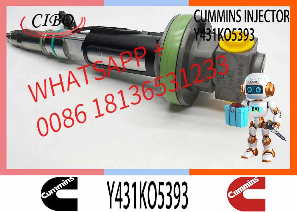 Fuel Injector Assembly 4964172 2867147 2882077 4955524 Y431KO5393 2882078 For Qsk19 Engine