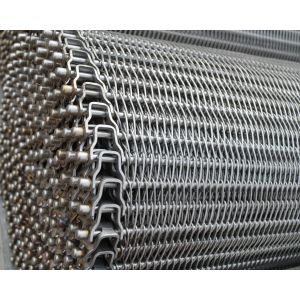 Quality Flat Zinc Plating Wire Mesh Conveyor Belt Carbon Steel wholesale