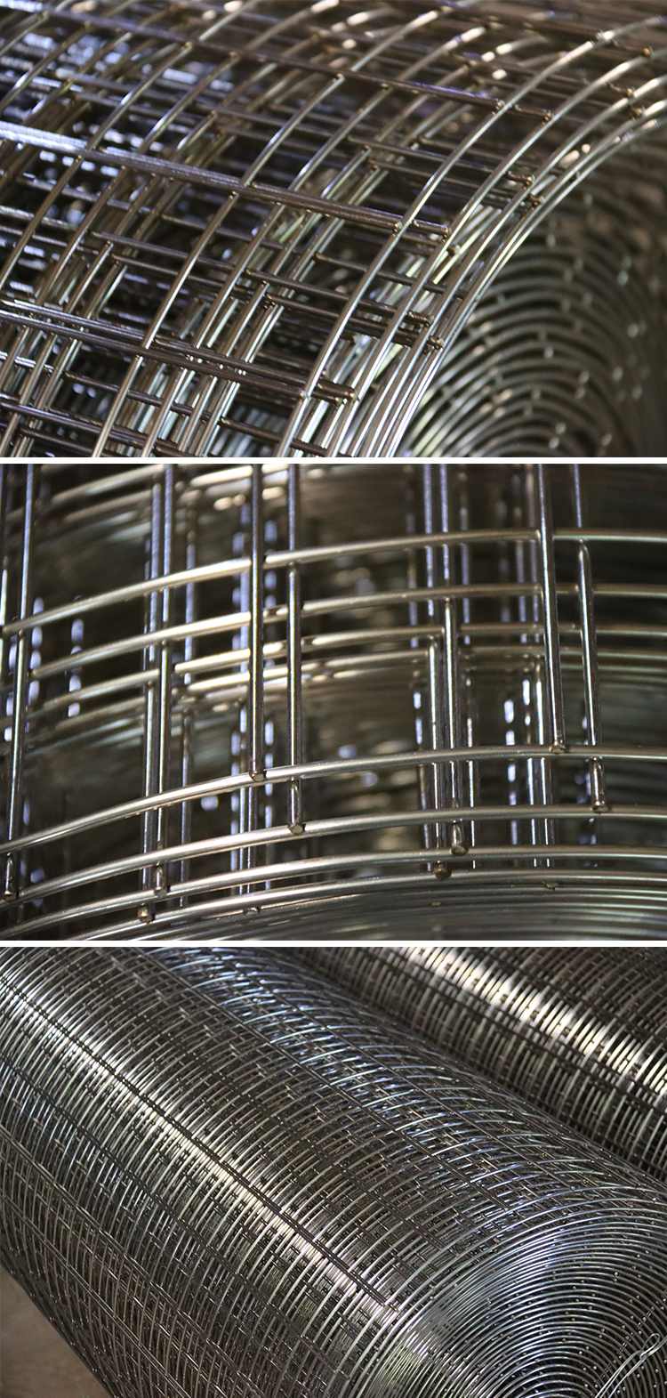 Custom Size Galvanized Welded Wire Mesh - Corrosion Resistant Low Carbon Steel Welded Mesh for Poultry Breeding