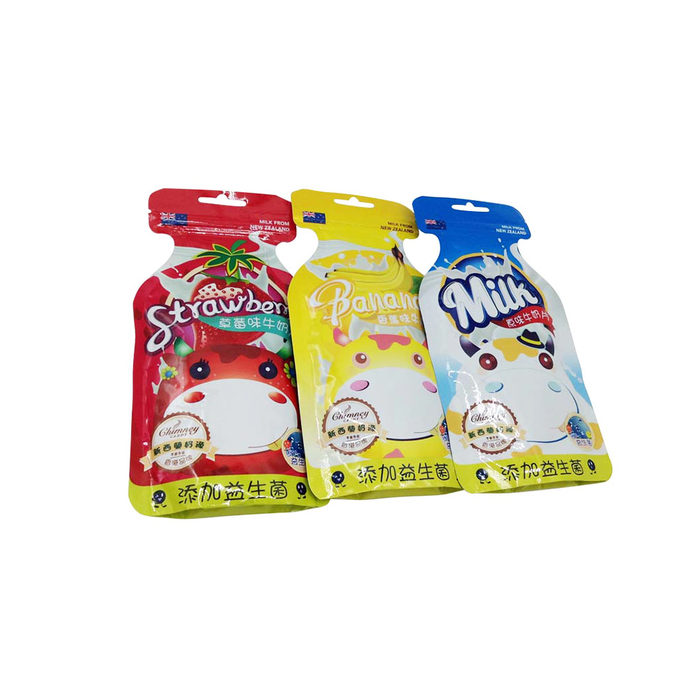 Custom Print plastic packaging stand up Shape Doypack for liquid packing