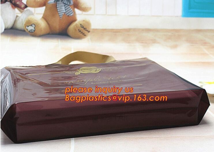 Wholesale reusable biodegradable luxury die d u cut handle cart non woven gift shopping bags with logo bagplastics bagea