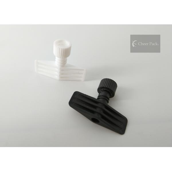 Stand Up Doypack Plastic Spout Caps , Liquor Pour Spouts Multiple Color