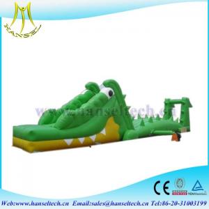 Hansel 2017 hot selling PVC outdoor inflatable play area blow up raft