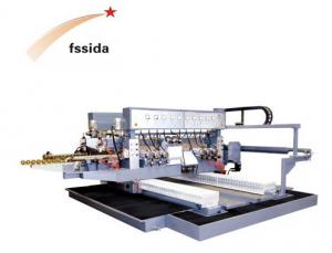 Quality FDA Certified Horizontal Glass Double Edging Machine for Glass Polishing Processing wholesale