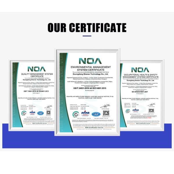 Custom Automatic Industrical Food Conveyor Belt Metal Detector Packaging