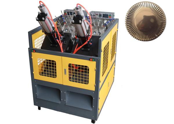 Printed Cutting Paper Plate Automatic Machine , High Speed Machine For Making