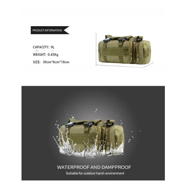 Popular and Comfortable Softback Backpack for Outdoor Training 56-76 Litre Capacity