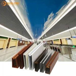 Quality Suspended Aluminium / Aluminum False Ceiling, Building Commercial Decorating Metal Panel wholesale