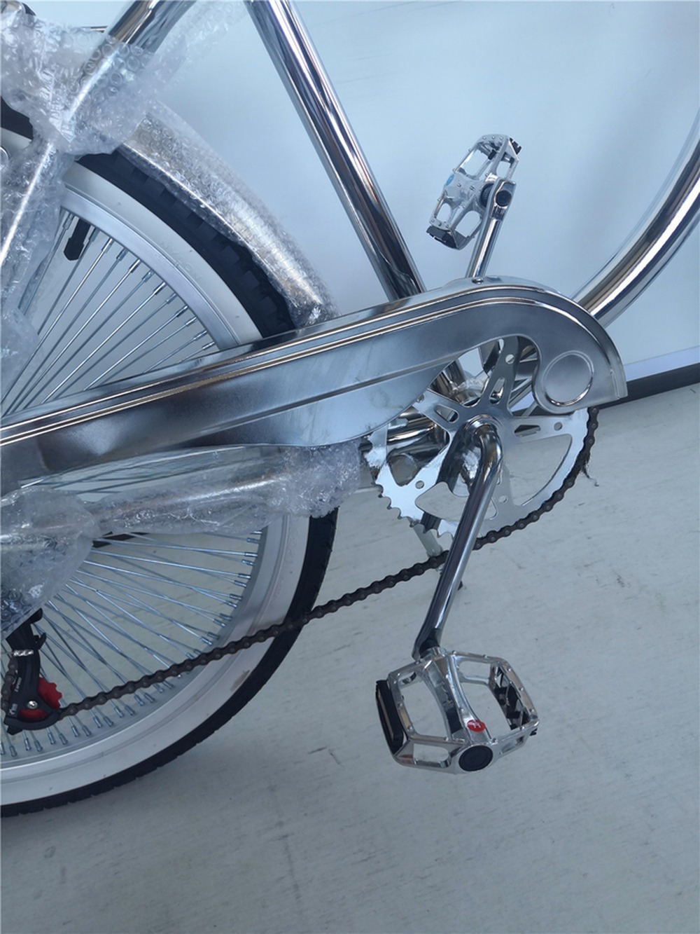 26 inch Aluminum Frame Mens Adult Beach Cruiser Bike with 7 Speed Shimano Derailleur