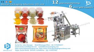 Quality Curry powder chilli powder 200g sachet auger screw dosing packaging machine BSTV-160F wholesale