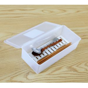 Quality Chopsticks Cage Basket With Cover Plastic Kitchen Organizers wholesale