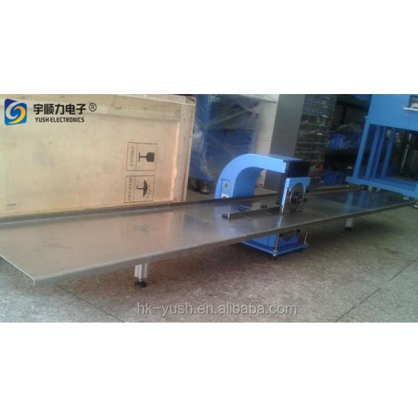 Motor Driving V-Cut PCB Separator Machine / Unlimited Length LED Cutter