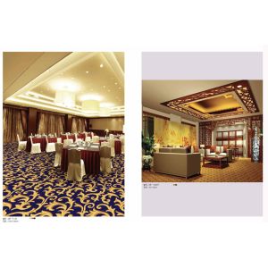 Quality 100% Nylon Material banquet Hall Carpet With Floral Patterns wholesale