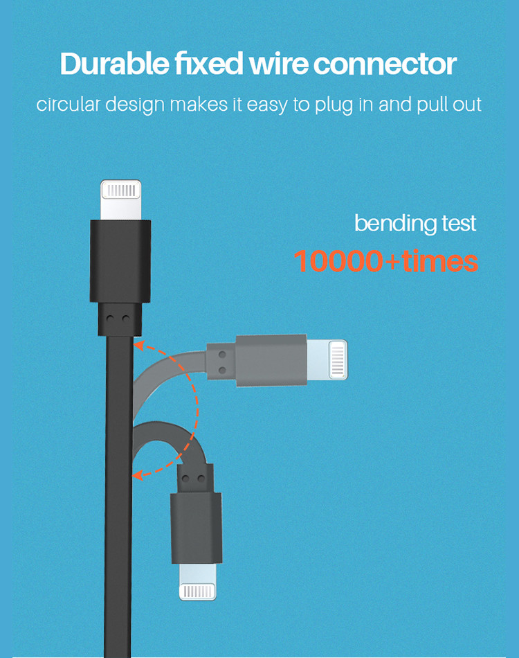 OEM 1m USB Lightning Charging Cable For IPhone