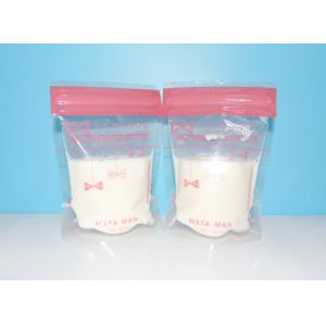 Transparent 100 Microns Zipper Packaging Pouch BOPP CPP