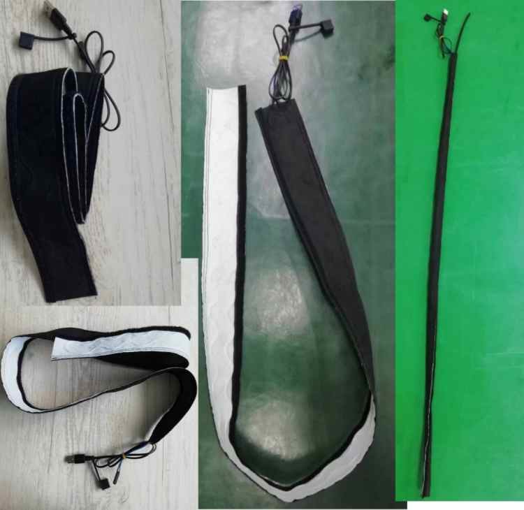 Customzied Heating Pad 1m To Wrap Tube 0.5" In Diameter And 40" Long