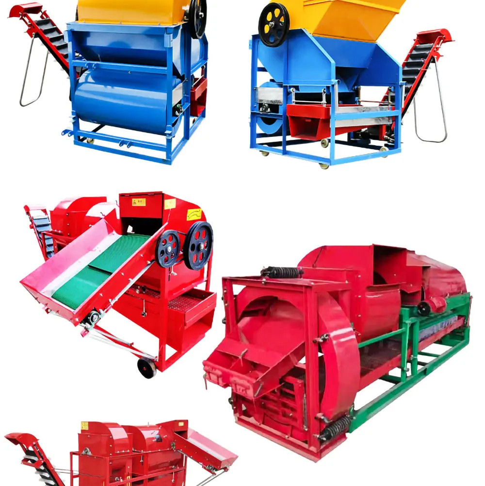 8hp Agricultural Farm Machinery Diesel Engine Groundnut Picker Machine