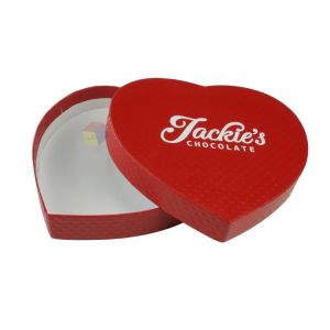 Quality Valentine Heart Shape Chocolate Box Fashionable Design Matte Coating wholesale