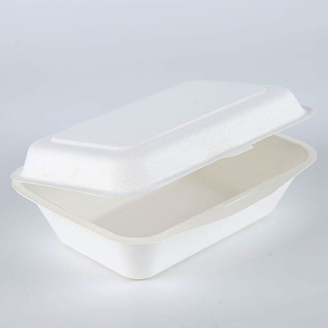 Natural fiber Small Hoagie Box container